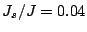 $ J_s /J=0.04$